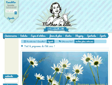 Tablet Screenshot of motherinlille.com